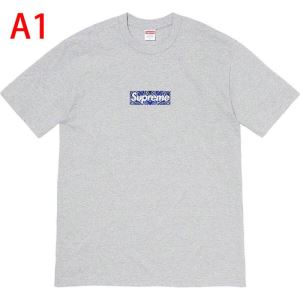 トレンド最先端のアイテム 多色可選 Tシャツ半袖 Supreme 19FW Bandana Box Logo Tee 20SS☆送料込