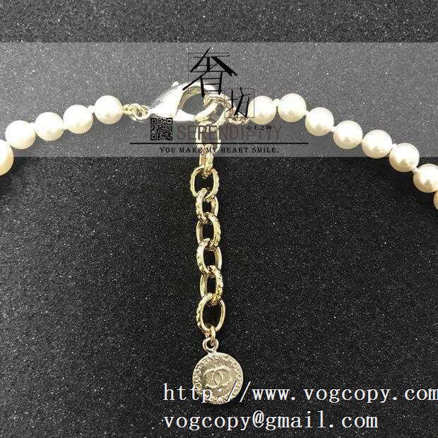 2020春夏トレンドアイテム シャネル CHANEL ネックレス 春夏シンプルファッションでOK