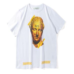 値下げTシャツ半袖2020春夏新作 OffWhite オフホワイト格安2色可選