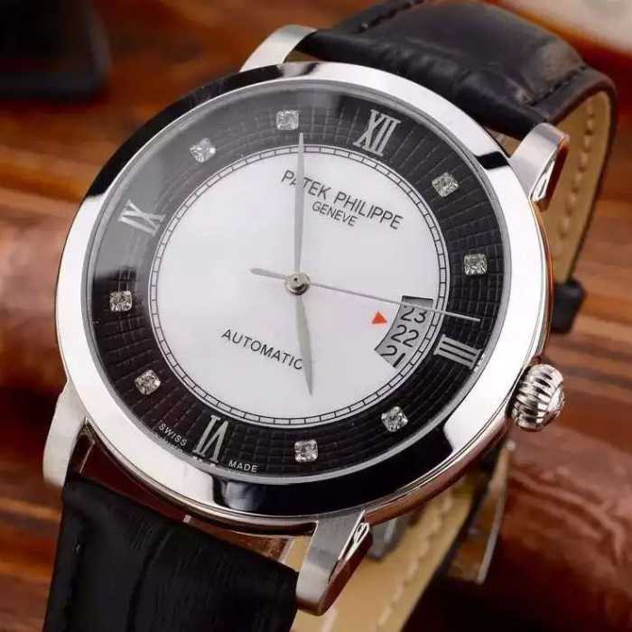 2020 高級感ある Patek Philippe パテックフィリップ 男性用腕時計 2色可選