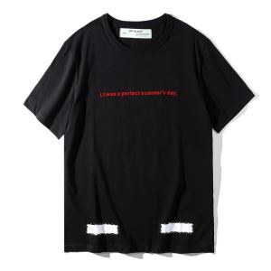 Tシャツ半袖2020春夏新作 OffWhite オフホワイト 抜群の雰囲気が作れる3色可選