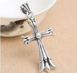 完売　2020 CHROME HEARTS クロムハーツ シルバー925 十字架 ペンダントトップ 男女兼用