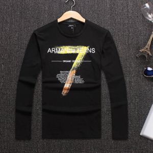 お得な価格で登場 アルマーニ ARMANI 日本未入荷3色可選 長袖Tシャツ大ヒット割引販売