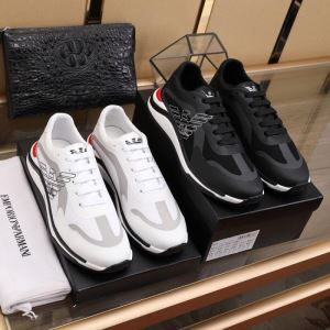 2色可選 カジュアルシューズ アルマーニ ARMANI 春夏の流行り2020新品 春夏シンプルファッションでOK