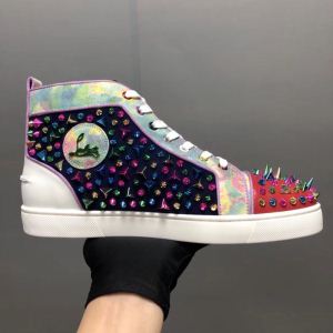 絶妙な新商品 クリスチャンルブタン Christian Louboutin スニーカー、靴 スパイク 希少価値大