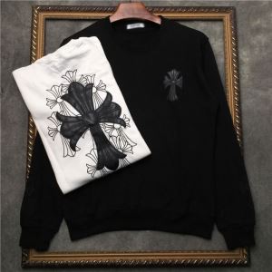 2020即旬な装いに 定番のスタイル春夏限定 クロムハーツ CHROME HEARTS 長袖Tシャツ 2色可選 男女兼用