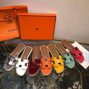 春夏の流行りトップス エルメス HERMES スリッパ 多色可選 【2020春夏】最新コレクション