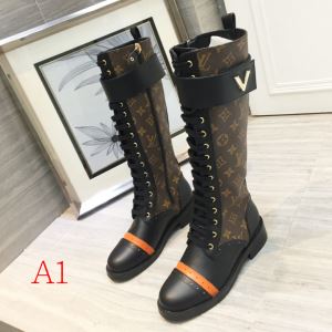 2色可選 LOUIS VUITTON ヒットする秋冬コレクション ルイ ヴィトン 2020トレンドアイテム激安 レザーブーツ おすすめする注目トレンド