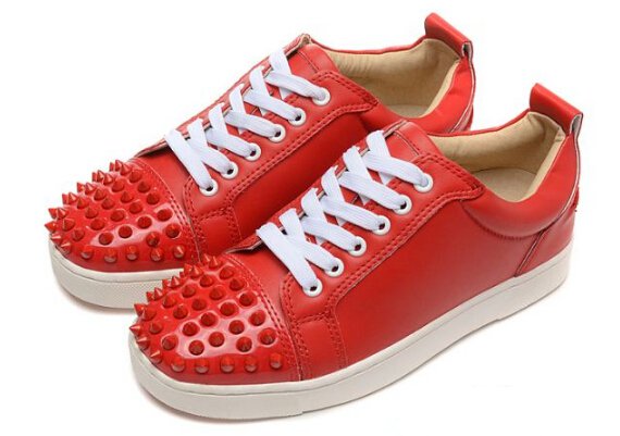 魅力ファッション2020 Christian Louboutinクリスチャンルブタン スパイクカップルの靴 スニーカー