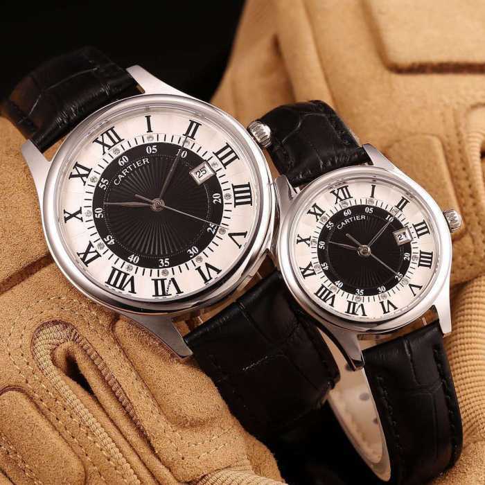 2020 CARTIER カルティエ 人気商品登場 輸入 クオーツ ムーブメント 恋人腕時計 多色選択可