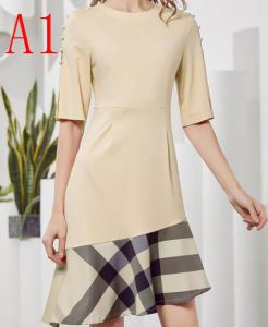 BURBERRY ワンピース 4色可選 2020即旬な装いに リラックススタイルが実現 抜け感スゴイ バーバリー