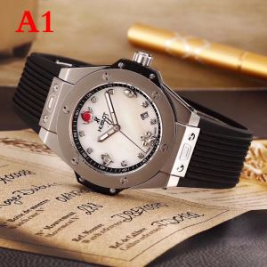 配信早速 2020新作 男性用腕時計38mm×11mm 多色選択可 ウブロ HUBLOTミネラル水晶ガラス