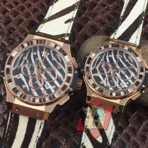 人気雑誌掲載 2020春夏 ウブロ HUBLOT 恋人腕時計 3色可選 ラバー