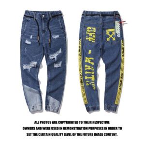 2020年の夏のマスト 春夏のトレンドアイテム OffWhite オフホワイト デニムパンツ Off White